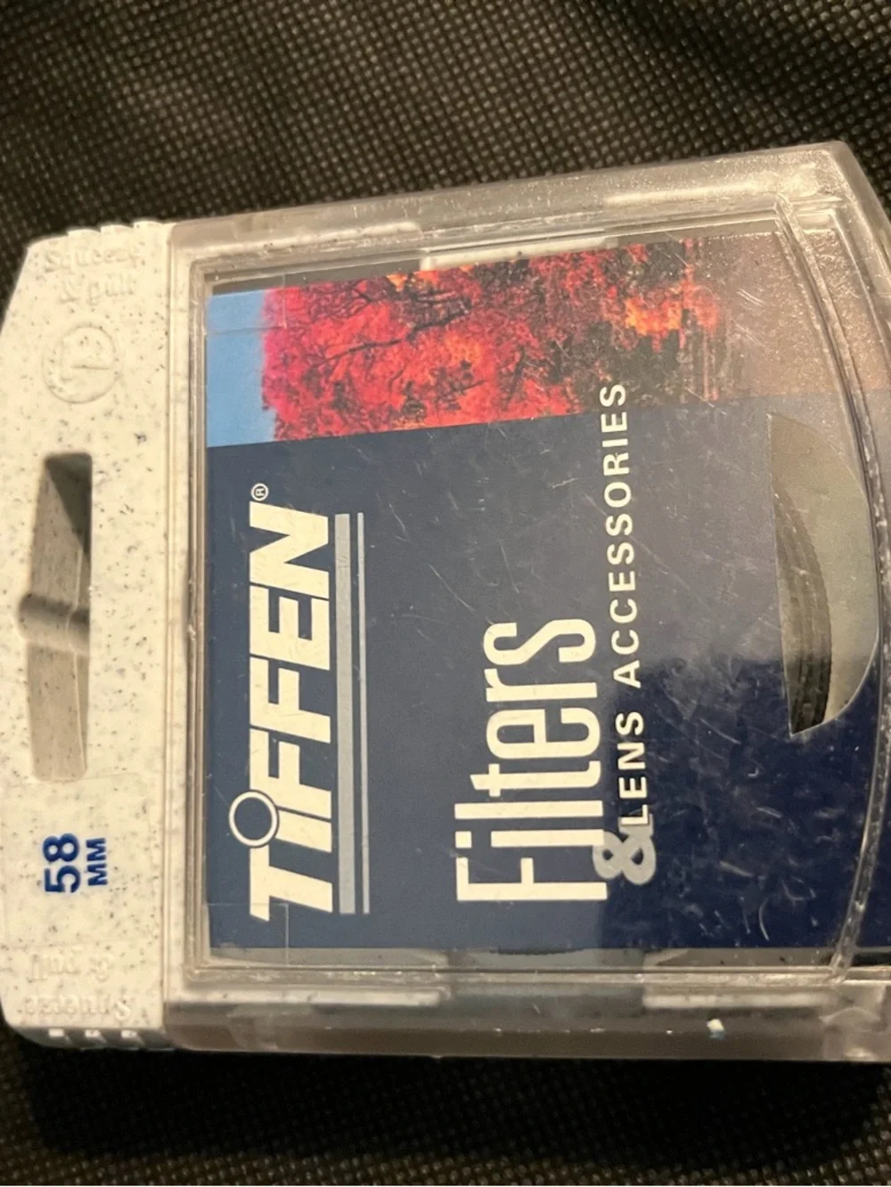 Tiffen 58mm Lens Filter in Clear Case - Blue Label